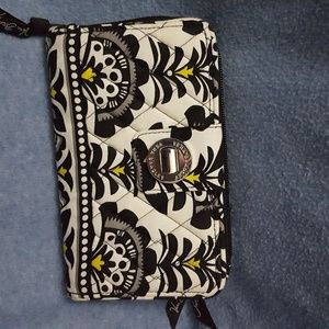 Vera Bradley turn lock wallet